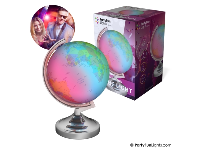 GLOBE-lampa - färgbyte - 5V | N - A | GameStuff