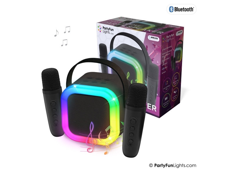 Duo Karaoke Party Speaker W/ 2 x Mics | Leksaker - Rollek - Musikleksaker | GameStuff