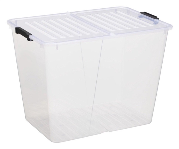 Plast_Team Storage Box With Lid Plast Team, 65L, 56.7X39.6X41.7Cm