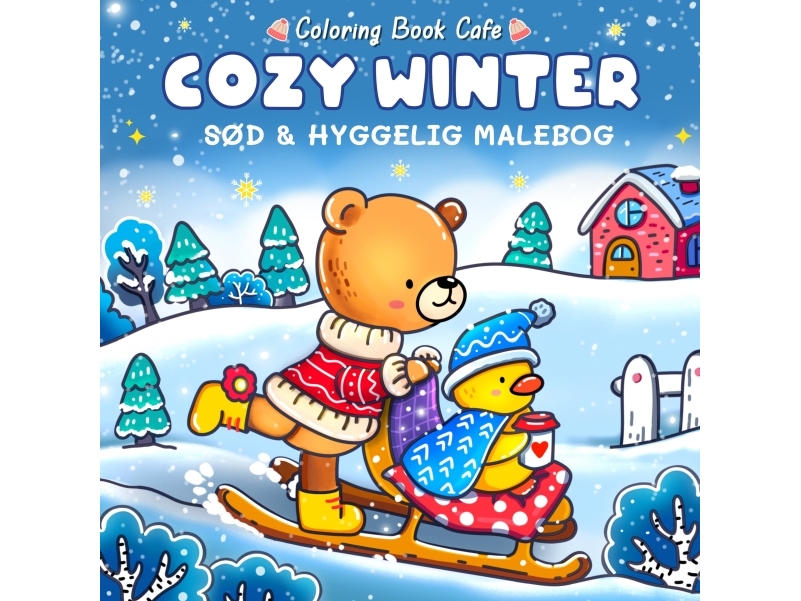 Målarbok: Cozy Winter - Cozy Coloring