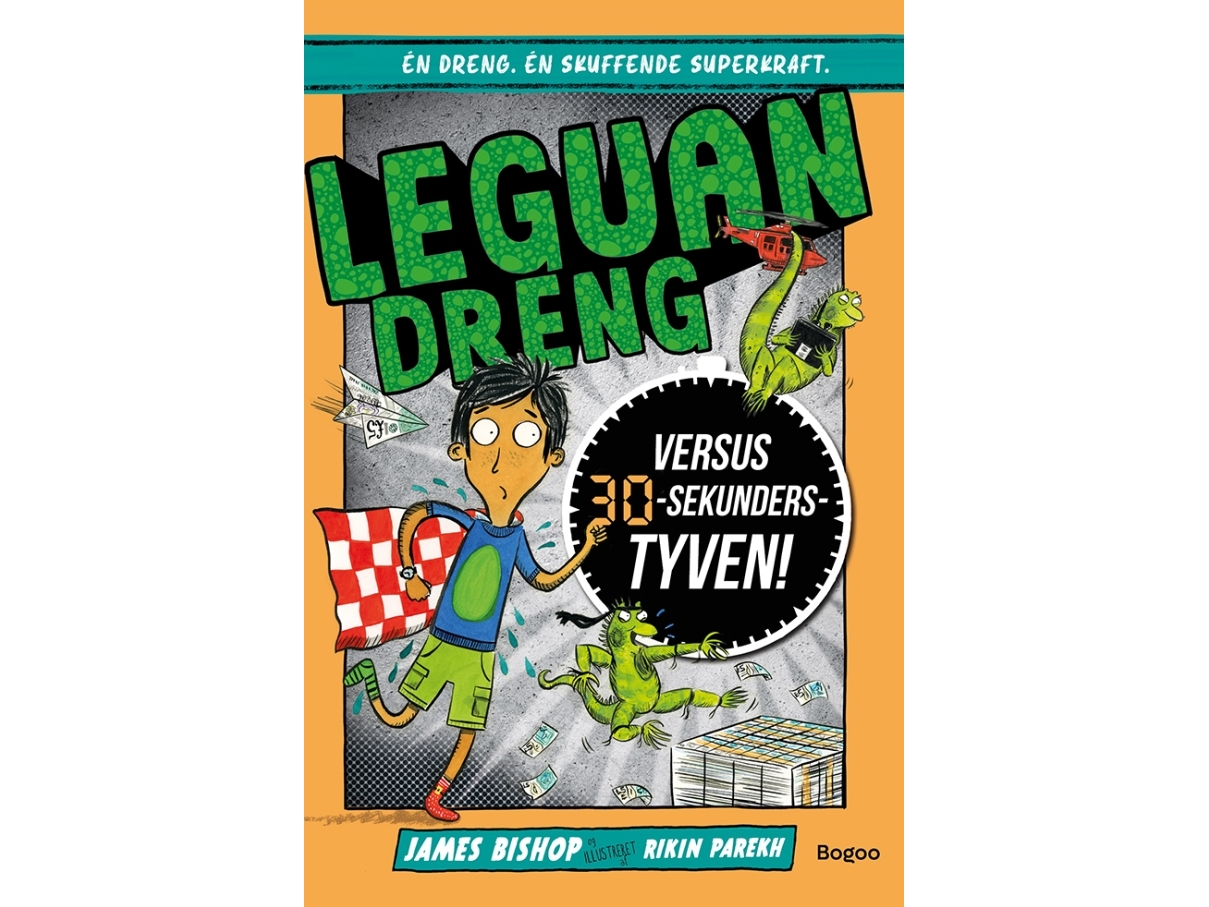 Leguandreng Versus 30-Sekunders-Tyven | James Bishop | Sprache: Dänish