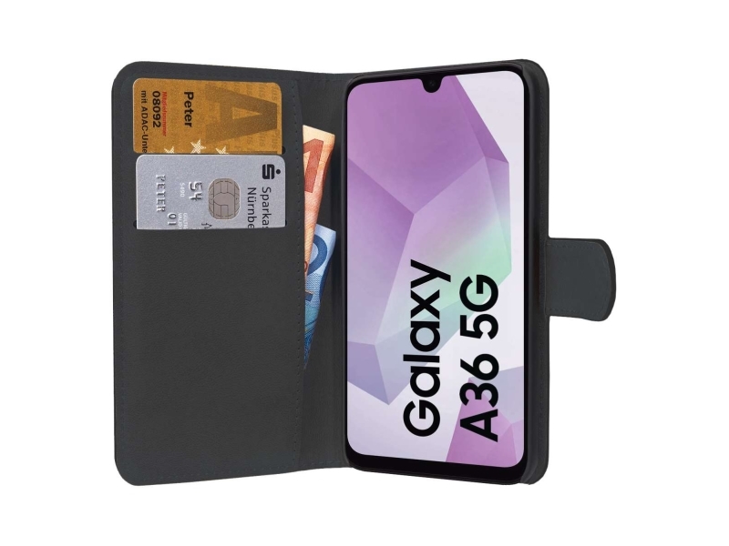 Pedea Buchhülle Classic Für Samsung Galaxy A36/A56 5G Schwarz