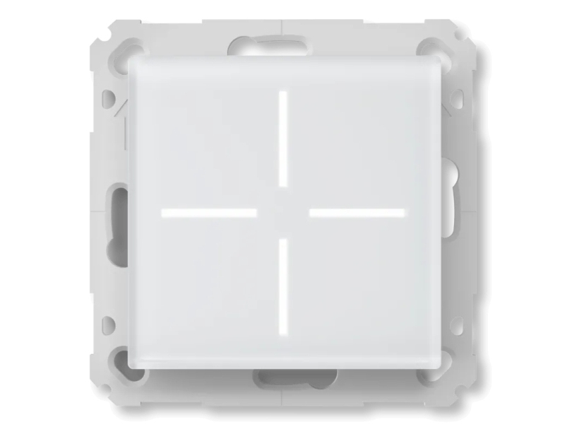 Homematic Ip Glass Push-Button, Smart Button, White, 868.0 - 869.65 Mhz, Ip20, 130 M, 230 V