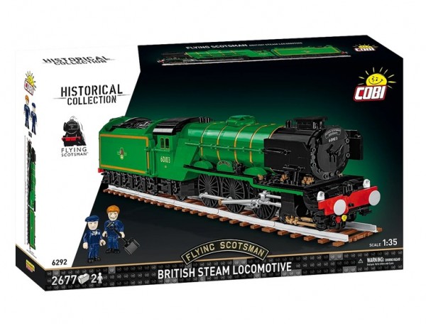Cobi Blocks Flying Scots man - British Steam Loc