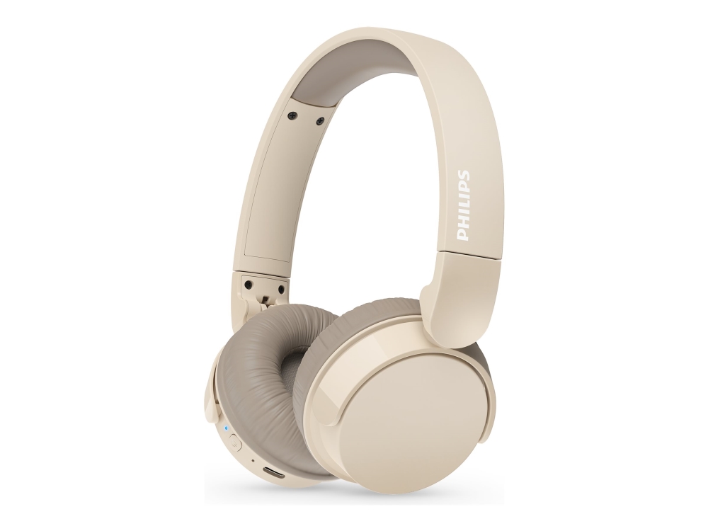 Philips Tah3209bg - Hovedtelefoner Med Mik. - Over Øret-Montering - Bluetooth - Trådløs - Beige