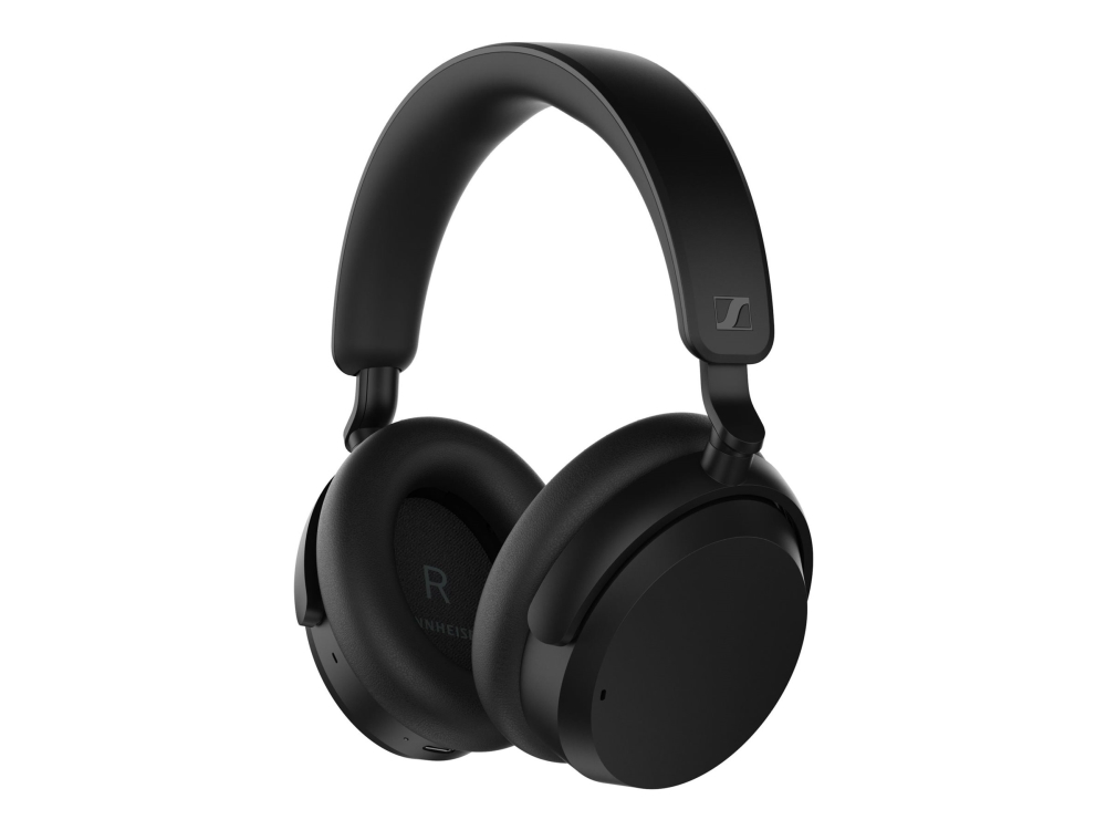 Sennheiser ACCENTUM Wireless - Hodetelefoner med mikrofon - full størrelse - Bluetooth - trådløs - aktiv støydemping - svart