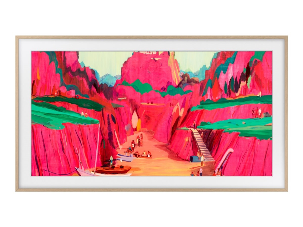 Samsung VG-SCFF75TKB - Dekorativ ram för TV - 75 - Modern - teak | Datortillbehör - Bildskärmar & Tillbehör - Fästen | GameStuff