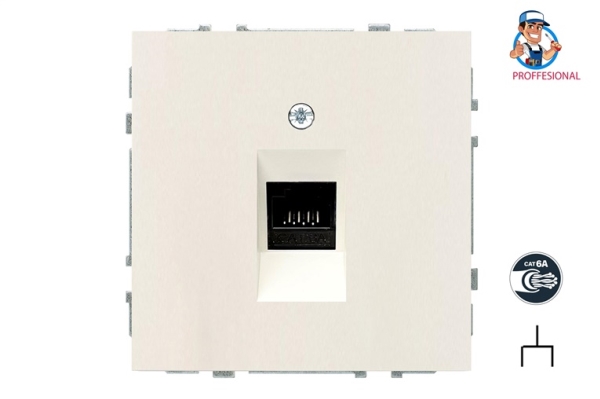Liregus Computer-Steckdose Ikl-001-01.M/Sm Modern