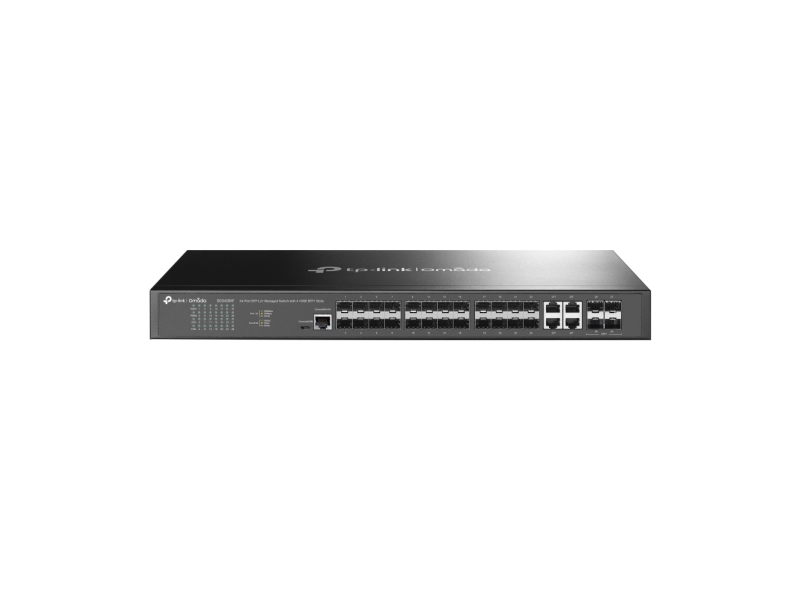 Tp-Link Omada Tl-Sg3428xf, Administreret, L2+, Stativ-Montering, 1U
