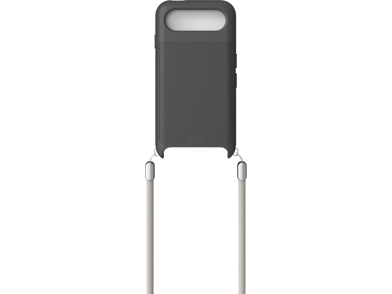Doro Tpu Case/Strap Graphit Für Aurora A2x, Cover, Doro, A20/21, 11,4 Cm (4.5"), Grafit