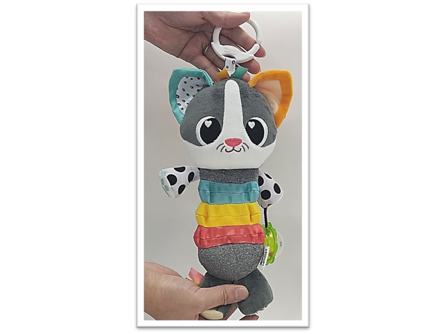Lamaze Long Cat Clip And Go | Leksaker - För dom minsta - Skallror | GameStuff