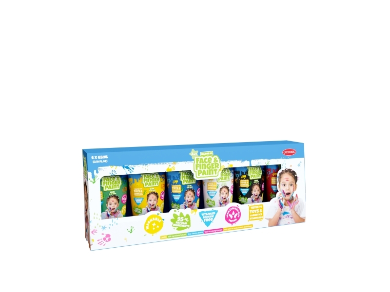 65ml Tubes 6-Pack | Leksaker - Kreativitet - Ansiktsmålning | GameStuff