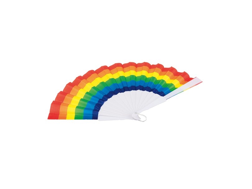 Regenbogen-Fan