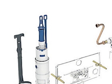 Geberit konverteringssats - för dubbelspolning, för inbyggd cistern typ 10.800 | VVS Artiklar - Badrum - Tillbehör för toalett | GameStuff