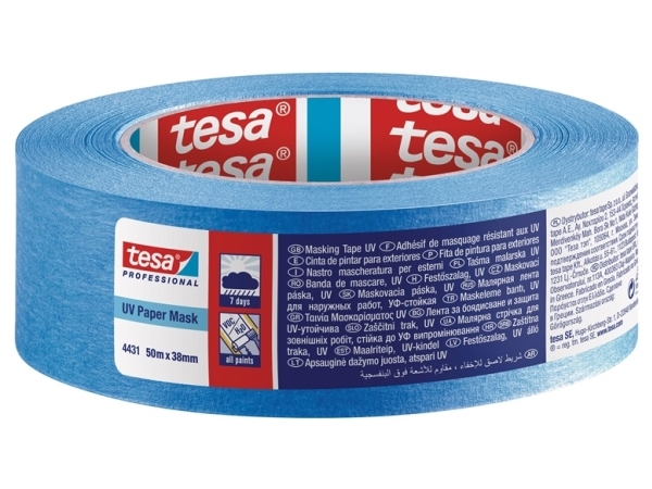 Tesa maskeringstejp blå 38 mm x 50 m | Färg & Tillbehör - Täckmaterial - Maskeringstejp | GameStuff
