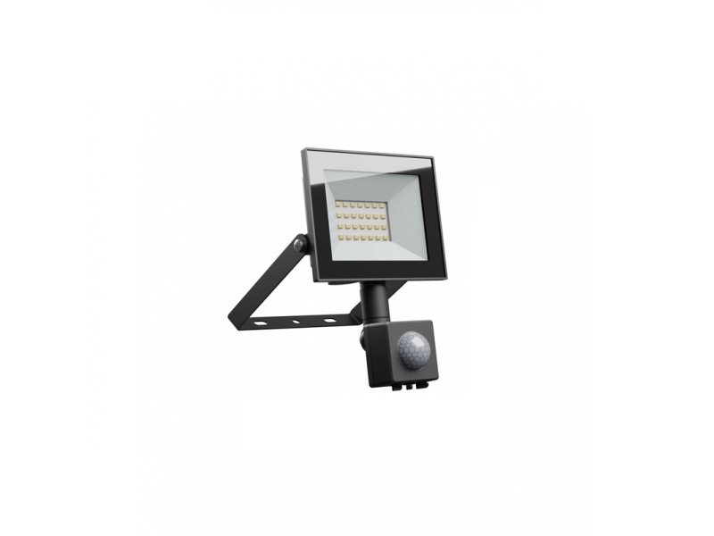 NOCTIS LUX 4 LIGHT 20W NW 230V IP44 116x174x53mm MUSTA PIR-liiketunnistin 116x174x53mm MUSTA PIR-liiketunnistin