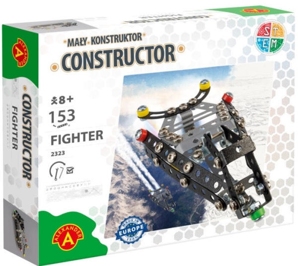 Metal Konstruktionsbyggesæt - Fighter