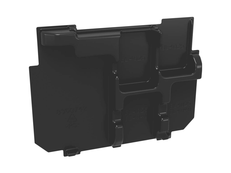 Makita Makpac Lagaminoįdėklas, Modeliams: Akumuliatorinės, Kroviklis, Xgt Dc40rc / 2X Bl4040, Makpac 1 835G74-2