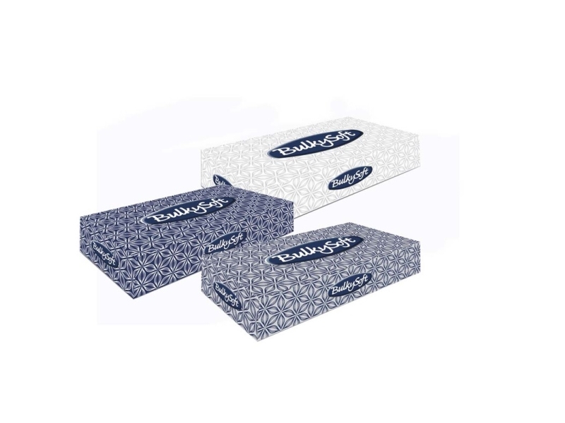 Ansigtsservietter Bulky Soft 2-Lags 100Stk/Pak