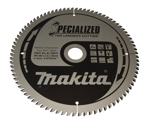Makita Specialized, Laminat, 26 Cm, 3 Cm, 5870 Rpm, 2,5 Mm, Makita