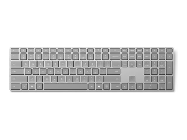 Microsoft Surface Keyboard - 2Nd Edition - Tastatur - Trådløs - Bluetooth 4.0 Le, 2.4 Ghz