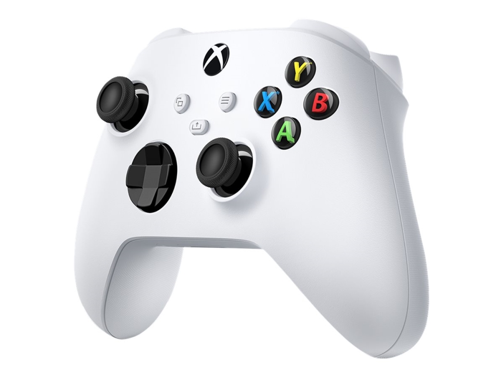 Microsoft Xbox Wireless Controller - Gamepad - trådløs - Bluetooth - robothvid - for PC, Microsoft Xbox Series X, Microsoft Xbox Series S, Microsoft Xbox One, Android, iOS