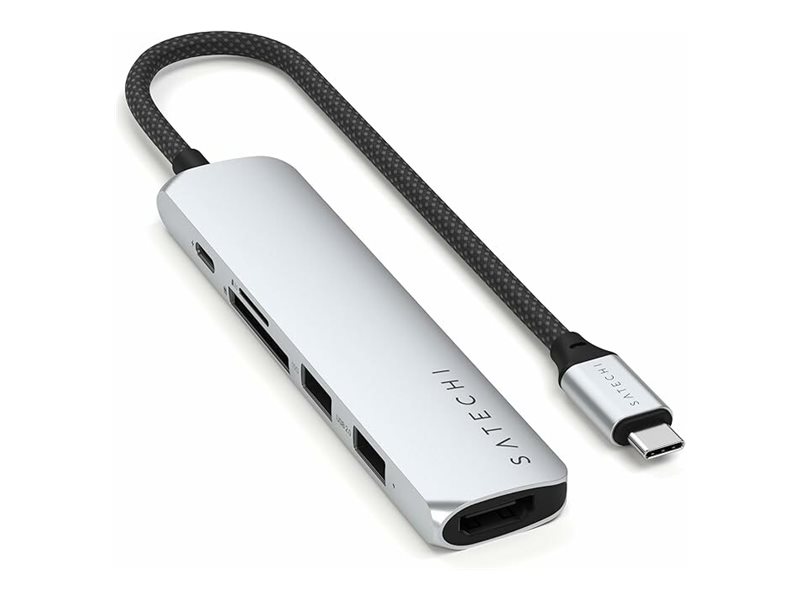 Satechi 6-In-1 - Dockingstation - Usb-C 3.2 Gen 2 - Hdmi - 1Gbe