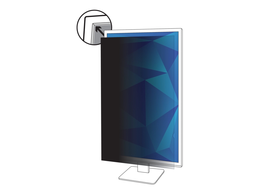 3M Databeskyttelsesfilter - Privacy-Filter For Skærm - 25"