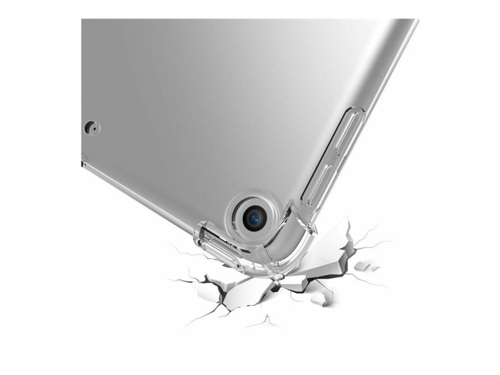 Estuff - Bagsidecover Til Tablet - Forstærket Termoplastisk Polyuretan (Tpu) - Klar - For Apple 10.9-Inch Ipad Air (4. Generation, 5. Generation)