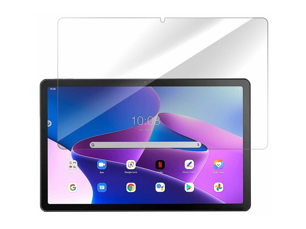 Estuff Titan Shield - Skærmbeskytter For Tablet - Glas - Klar - For Lenovo Tab M10 (3Rd Gen) Zaae, Zaaf, Zaag, Zaah