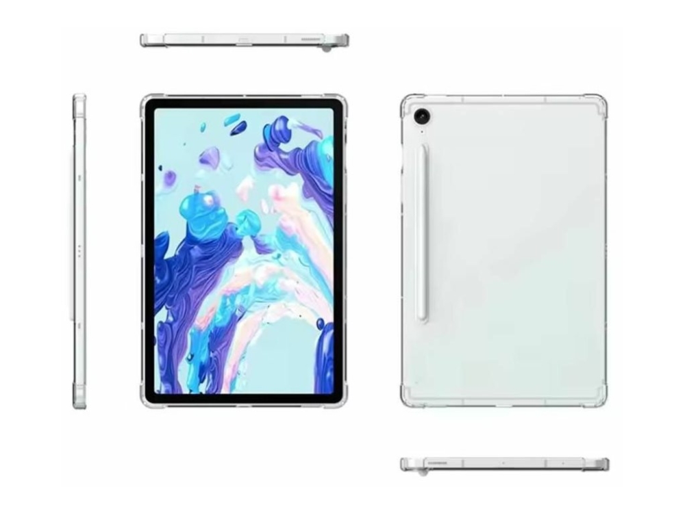 Estuff Memphis - Tablet-Hülle - Thermoplastisches Polyurethan (Tpu) - Klar - Für Samsung Galaxy Tab S9