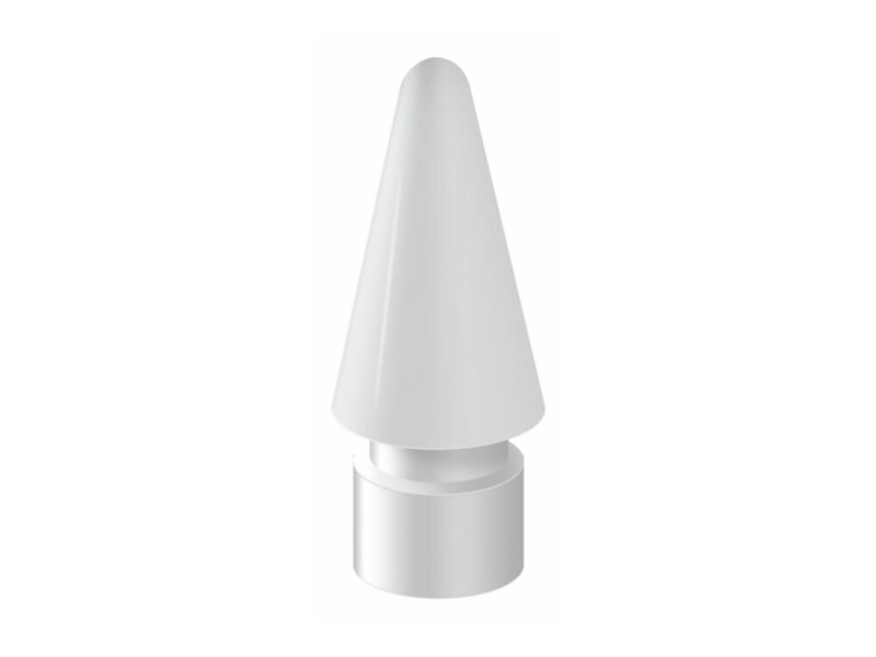 eSTUFF - Reservespids for skrivestift - hvid (pakke med 2)