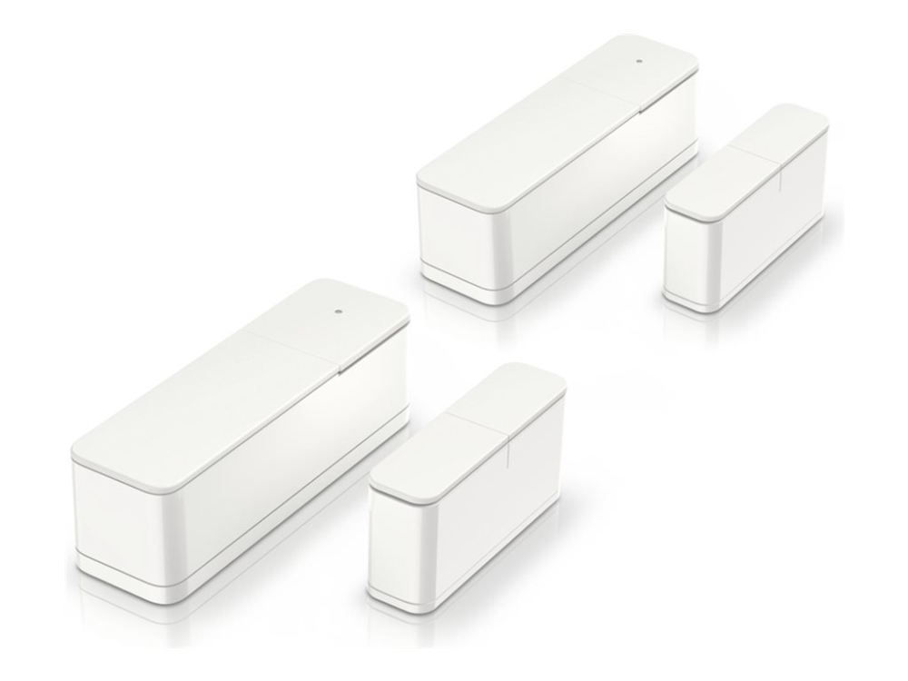 Bosch Smart Home Contact Ii Plus - Dør- Og Vinduessensor - Trådløs - Zigbee 3.0 - 2.4 - 2.4835 Ghz - Hvid (Pakke Med 2)