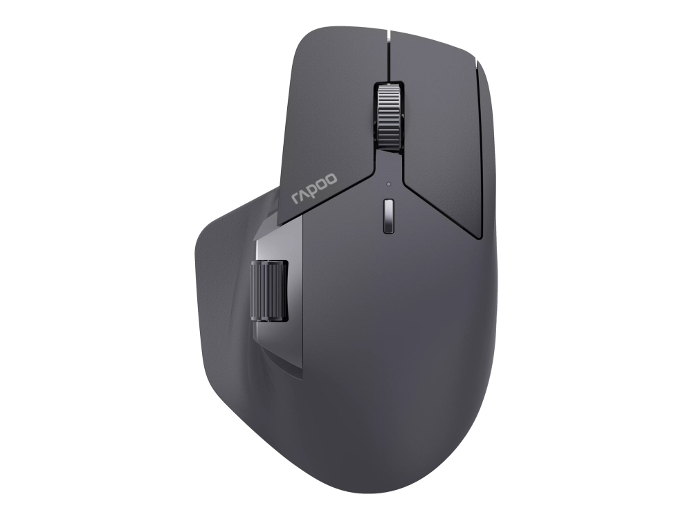 Rapoo Mt760l, Rechts, Optisch, Rf Wireless + Bluetooth, 3200 Dpi, Schwarz, Grau