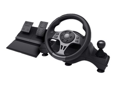 Trust Gxt 289 Movi, Lenkrad + Pedale, Nintendo Switch, Playstation 4, Xbox One S, Xbox One X, Xbox Series S, Xbox Series X, Schaltfläche Auswählen, S