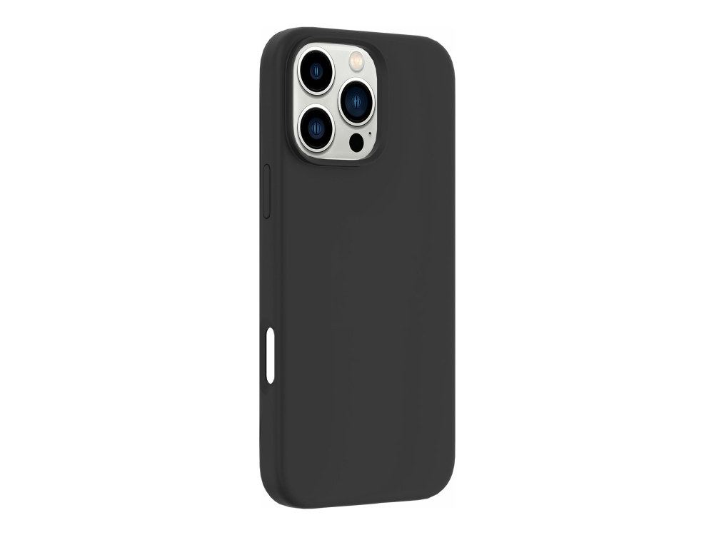 Estuff Infinite Riga - Bagsidecover Til Mobiltelefon - 76% Genbrugs-Materiale - Polykarbonat, Silicone - Sort - For Apple Iphone 16 Pro Max