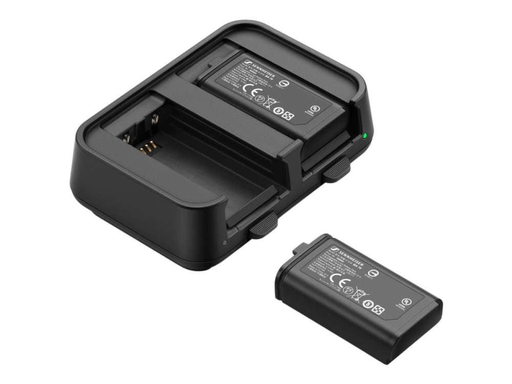 Sennheiser Ew-D - Usb-Batterioplader + Batteri 2 X - 2 X Batterier Lader Op - For Evolution Wireless Digital Ew-D Sk, Ew-D Skm-S