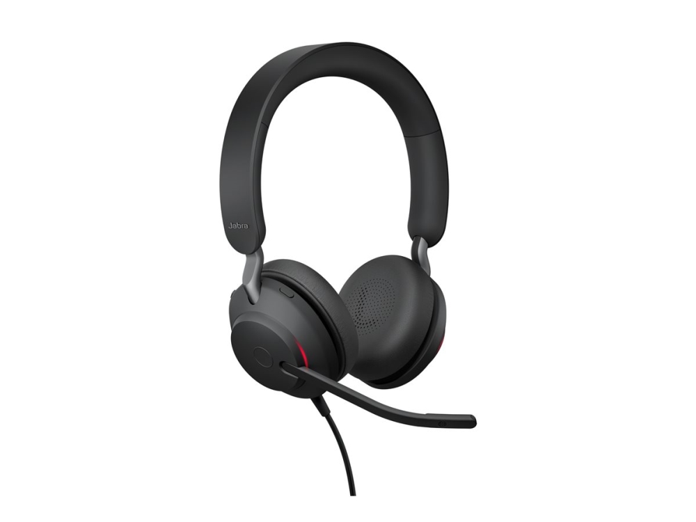 Jabra Evolve2 40 SE, Langallinen, Puhelut/Musiikki, 168,5 g, Kuulokkeet, musta