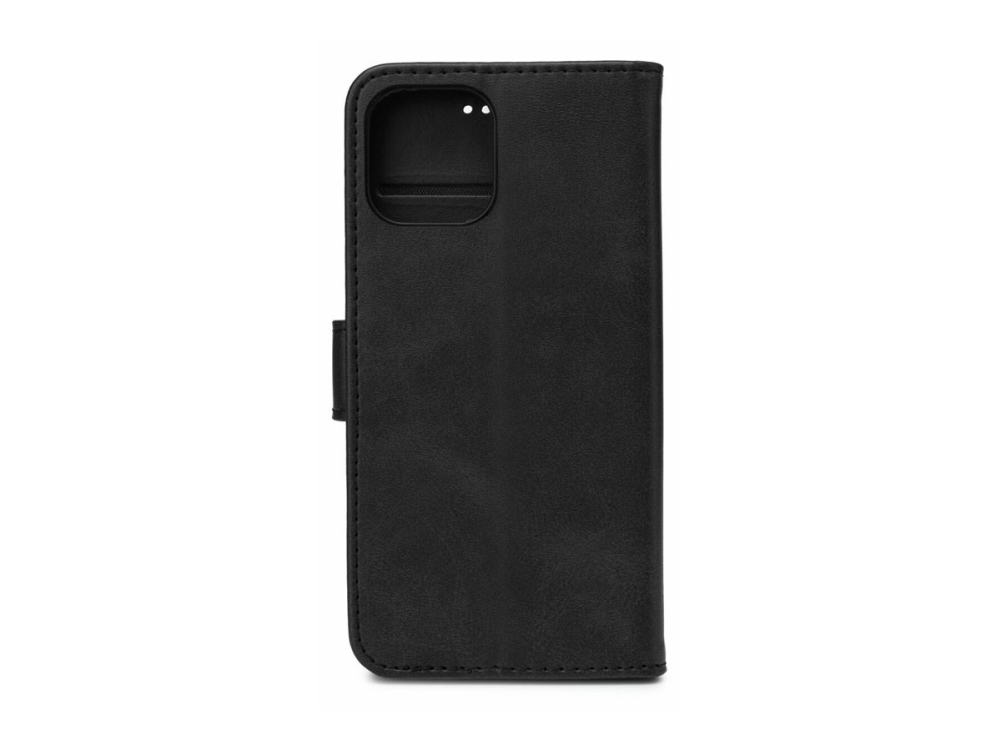 Estuff Es67110002-Bulk, Geldbörsenhülle, Apple, Iphone 12, Schwarz