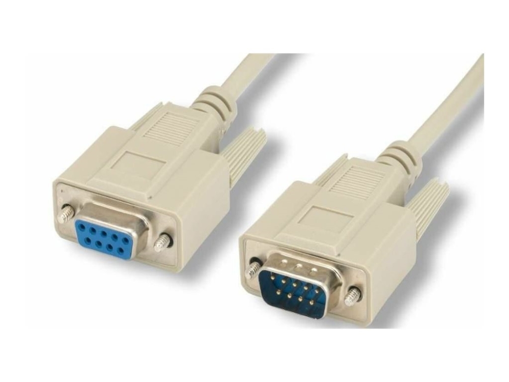 Microconnect - Serielforlængerkabel - Db-9 (Han) Til Db-9 (Hun) - 3 M