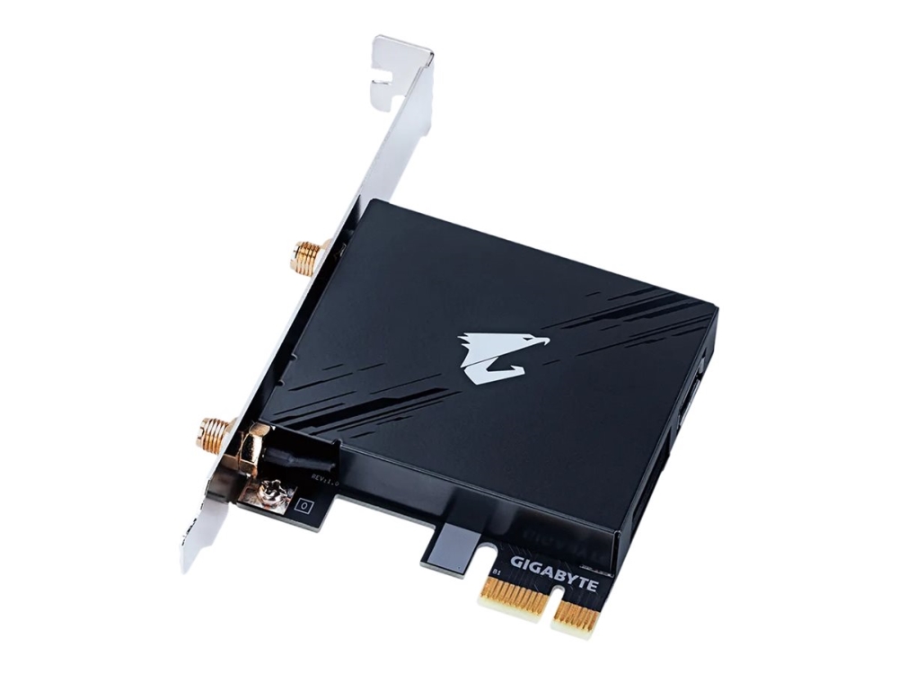 Aorus GC-WIFI7 - Nätverksadapter - PCIe - 802.11ax, Bluetooth 5.3, Wi-Fi 7 | Datortillbehör - Nätverk - Nätverkskort | GameStuff