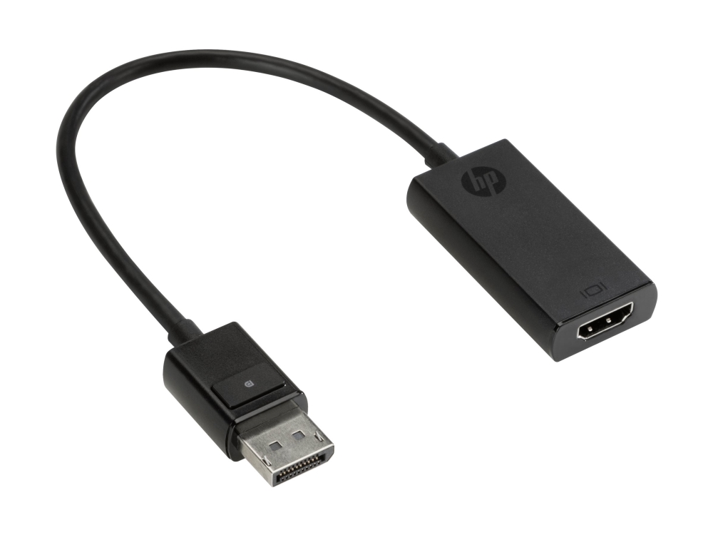 HP - Videokort - DisplayPort hane till HDMI hona - stöd för 4K - för Elite t655 Pro t550 Workstation Z4 G5, Z6 G5 | Datortillbehör - Kablar & adaptrar - Displayport < - Hdmi | GameStuff