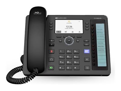 Audiocodes Teams C436hd Ipphone Poe Gbe Black