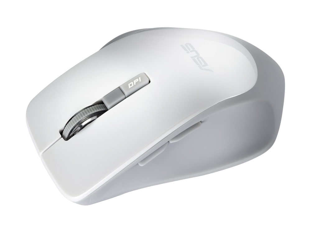 Asus Wt425, Rechts, Optisch, Rf Wireless, 1600 Dpi, Perleffekt, Weiß