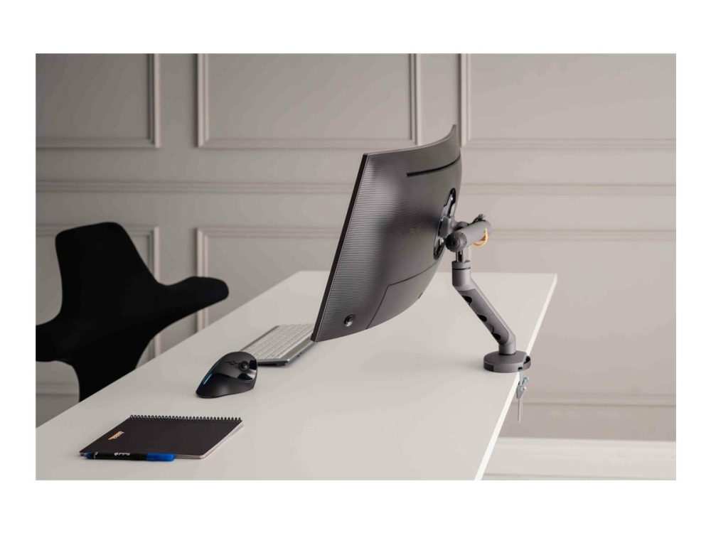 BakkerElkhuizen BE Flexible Single, Clamp, 10 kg, 43,2 cm (17), 88,9 cm (35), 100 x 100 mm, Grå | Datortillbehör - Bildskärmar & Tillbehör - Fästen | GameStuff