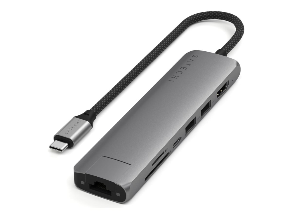 Satechi 7-In-1 - Dockingstation - Usb-C / Usb 3.2 Gen 2 X 2 - Hdmi - 1Gbe