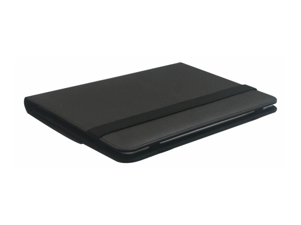 Estuff - Skærmdække Til Tablet - Polyuretan Kunstigt Læder - Sort - 10.1"