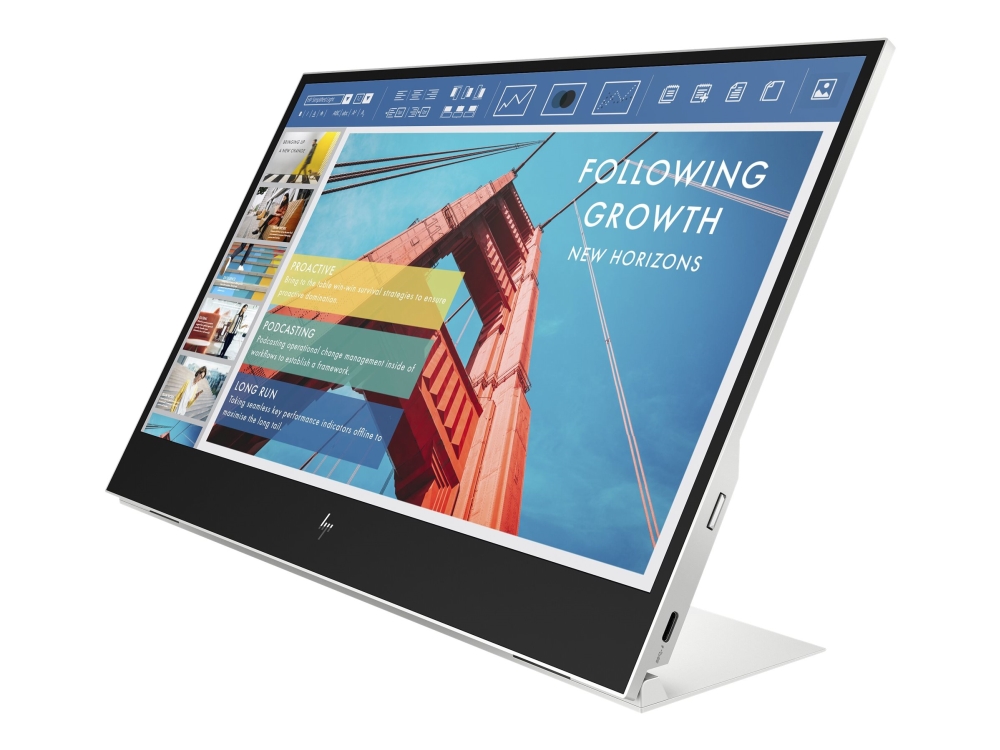 Hp E14 G4 Portable - Led-Skærm - 14" - Bærbar - 1920 X 1080 Full Hd (1080P) @ 60 Hz - Ips - 400 Cd/M² - 800:1 - 5 Ms - 2Xusb-C - Sølvstander - Smart