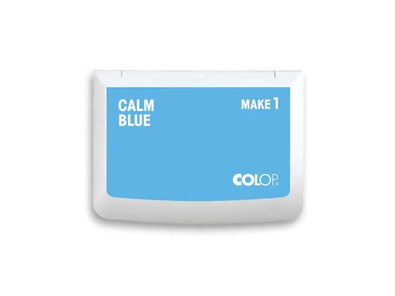 Colop Make 1, Blå, Ljusblå, Vit, 90 x 50 mm, Alla, REACH, 1 styck | Skrivare - Bläck, toner & förbrukningsvaror - Övriga förbrukningsvaror | GameStuff