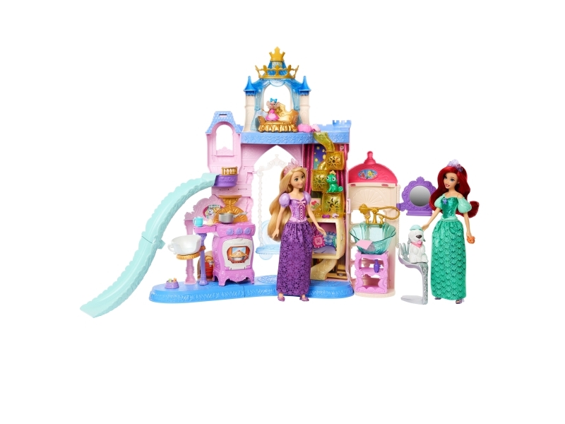 Disney Princess -legesæt med kæledyrsslot, 3 År, Dreng/Pige, 516 mm, 1,39 kg, Flerfarvet